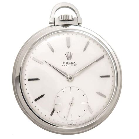 stainless steel rolex pocket watch|Rolex pocket watch value.